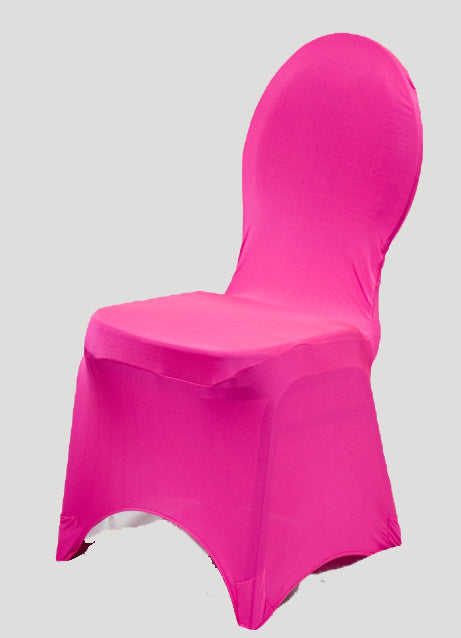 Spandex Chair Covers | White Ivory Champagne Gold Black | Strong Elastic Footing |