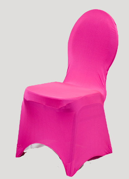 Spandex Chair Covers | White Ivory Champagne Gold Black | Strong Elastic Footing |