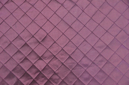 Pintuck 2x2 Fabric by the Yard | Diamond Taffeta Fabric | 52" wide | Multiple Colors |