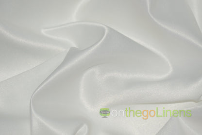 Lamour Satin Fabric by the Yard & Bolt | 100% Polyester Semi Dull Heavy Satin Fabric | 60" Wide | Multiple Colors |