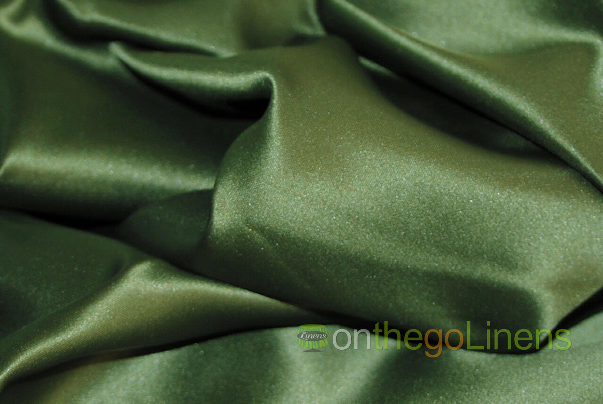 Lamour Satin Fabric by the Yard & Bolt | 100% Polyester Semi Dull Heavy Satin Fabric | 60" Wide | Multiple Colors |