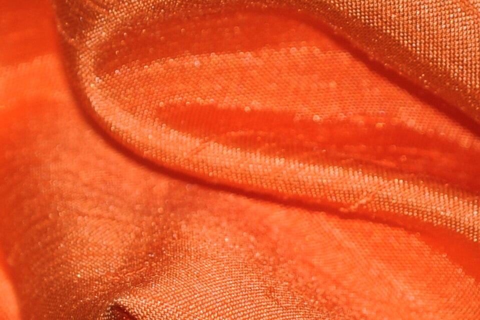Shantung Satin Fabric by the Yard & Bolt | Reversible Silk Satin Fabric | 100% Polyester | 60" Wide | Multiple Colors |