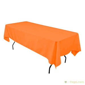 60" x 108" Banquet Polyester Tablecloth | Multiple Colors | Econoline Ready to Ship |