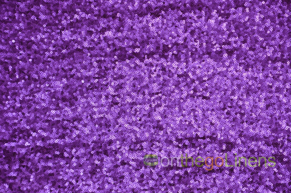 Glitz Mesh Sequins Fabric by the Yard & Bolt | 54" Wide | Multiple Colors |