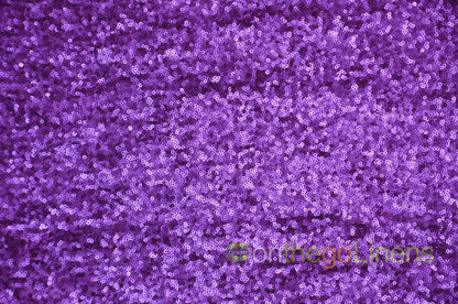 Glitz Mesh Sequins Fabric by the Yard & Bolt | 54" Wide | Multiple Colors |
