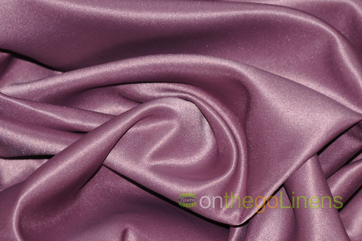 Lamour Satin Fabric by the Yard & Bolt | 100% Polyester Semi Dull Heavy Satin Fabric | 60" Wide | Multiple Colors |