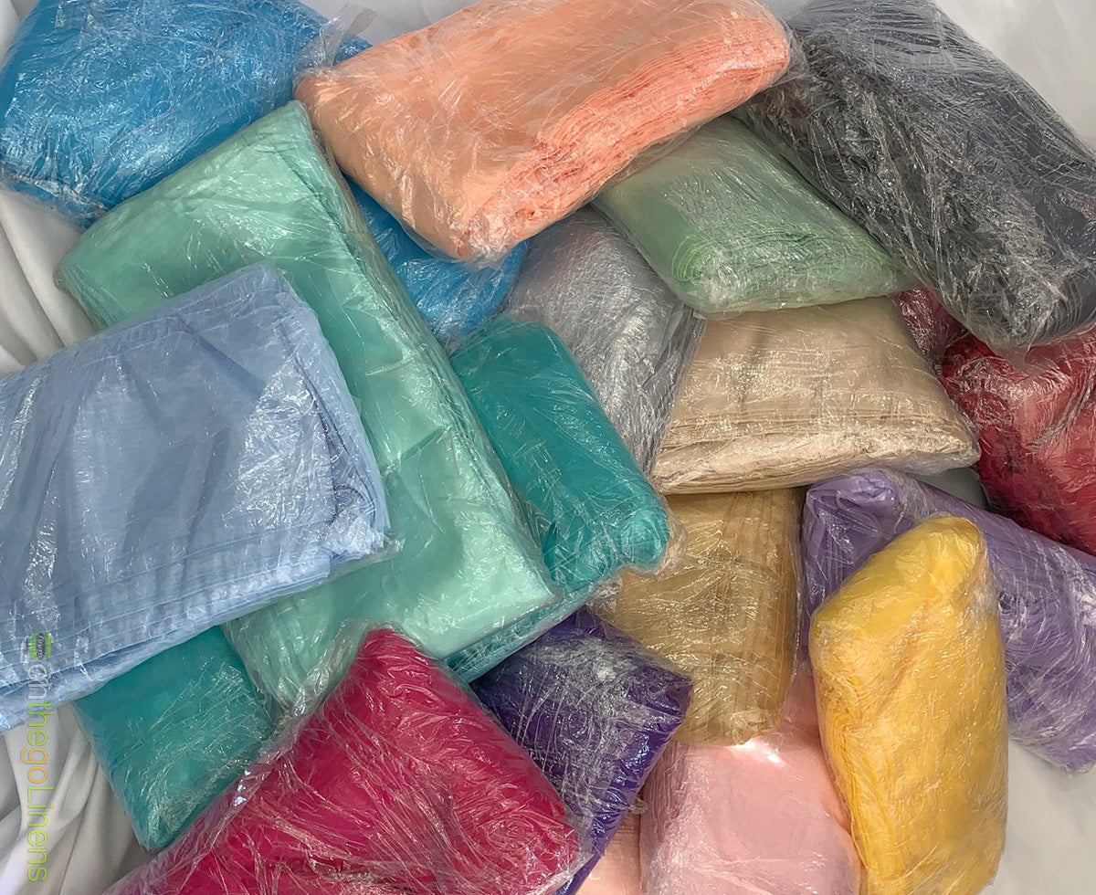 Organza Chair Sashes By Box (50PCS)
