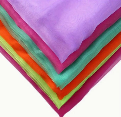 Mirror Organza Fabric by the Yard & Wholesale Bolt | Multiple Colors | 60" Wide | 100% Polyester |