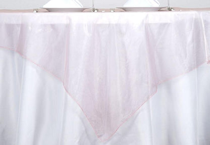 Mirror Organza Table Linens | Mirror Organza Tablecloths and Overlays | Multiple Colors |