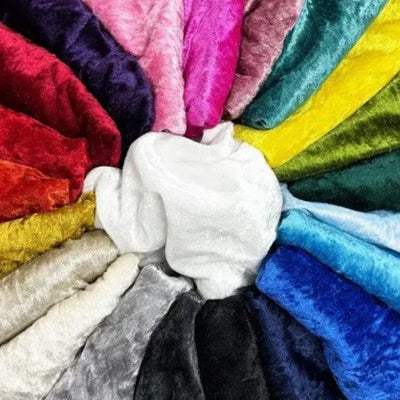 IFR Panne Velvet Event Drapery Panels | Crush Velour Curtains | Inherently Fire Retardant Drapery |Multiple Colors |