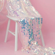 Payette Sequins Event Drapery Panels | Paillette Fish Scale Sequins Curtains | Multiple Colors |