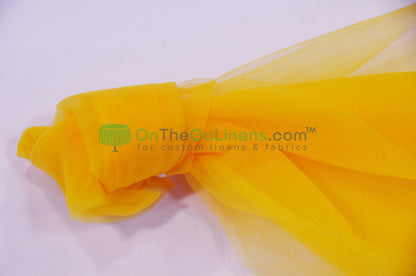 Bridal Tulle Wedding Dress Fabric | Wholesale 50 Yard Bolt | 100% Nylon | 108" Wide