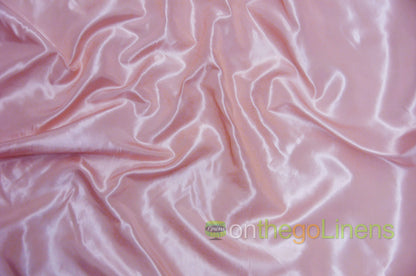 Stretch Taffeta Fabric by the Yard | Spandex Taffeta Fabric | 60" wide | Multiple Colors |