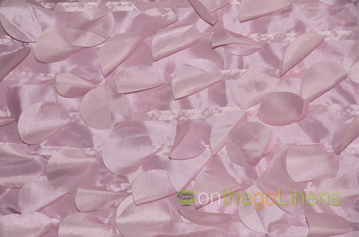 Petal Taffeta Fabric by the Yard | Round Hanging Petal Taffeta Fabric |
