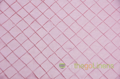 Pintuck 2x2 Fabric by the Yard | Diamond Taffeta Fabric | 52" wide | Multiple Colors |