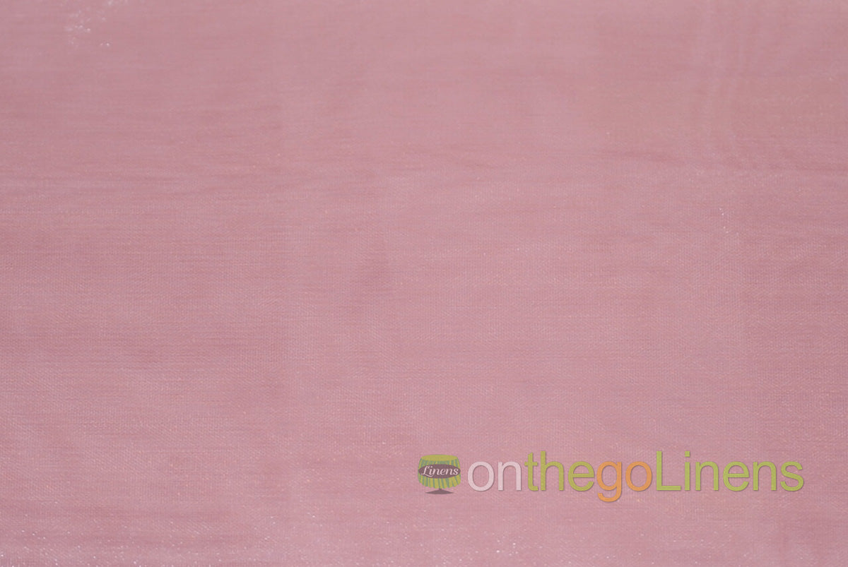 Crystal Organza Fabric by the Yard & Wholesale Bolt | Multiple Colors | 60" Wide | 100% Polyester |