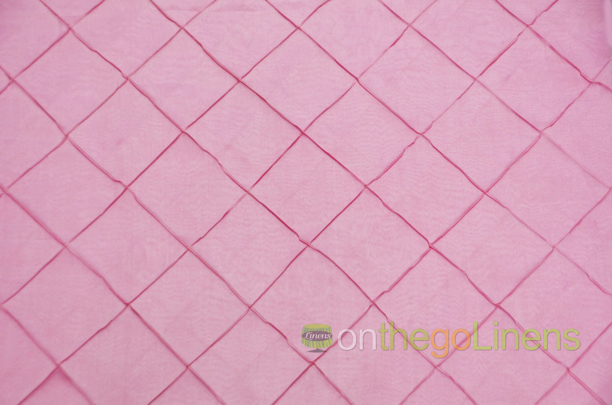 Pintuck 4x4 Fabric by the Yard | Diamond Taffeta Fabric | 52" wide | Multiple Colors |