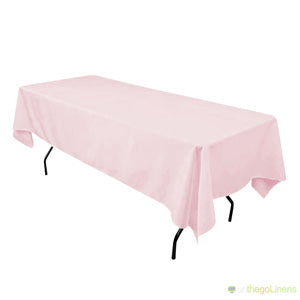 60" x 108" Banquet Polyester Tablecloth | Multiple Colors | Econoline Ready to Ship |