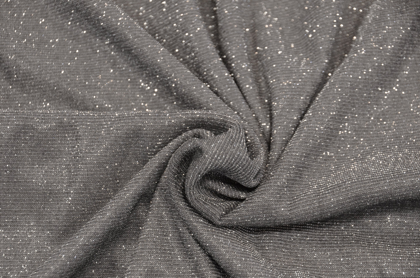 Spandex Glimmer Knit Fabric by the Yard | 56" Wide | Metallic Glitter Spandex Knit Fabric | 2 Way Stretch |