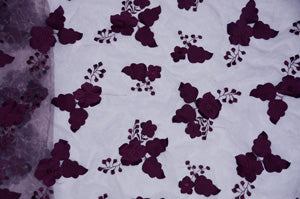 Applique Organza Table Runners | Multiple Colors | Size 14" x 108 |