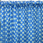 Polka Dot Charmeuse Satin Event Drapery Panels | Polka dot Satin Curtains | Multiple Color s|
