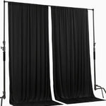 Extra Wide Visa Polyester Event Drapery Panels | 10ft Wide Polyester Drapery Curtains for Events and Decor | 100% Polyester |