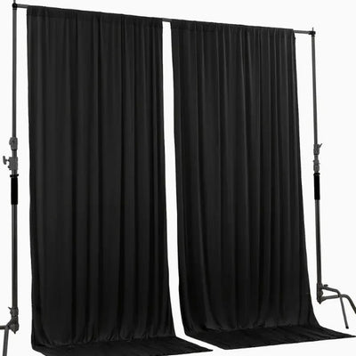 Extra Wide Visa Polyester Event Drapery Panels | 10ft Wide Polyester Drapery Curtains for Events and Decor | 100% Polyester |