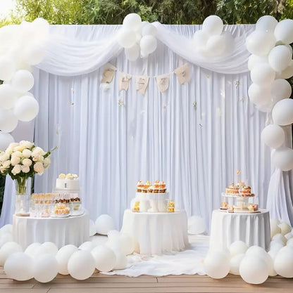 Visa Polyester Event Drapery Panels | Premium Polyester Curtains for Events & Decor | 100% Washable Polyester |