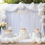 Visa Polyester Event Drapery Panels | Premium Polyester Curtains for Events & Decor | 100% Washable Polyester |