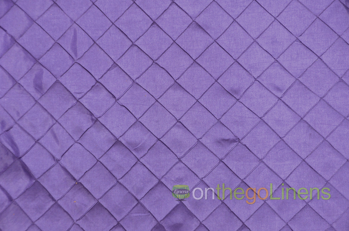 Pintuck 2x2 Fabric by the Yard | Diamond Taffeta Fabric | 52" wide | Multiple Colors |