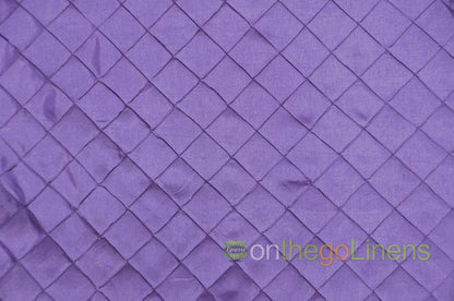 Pintuck 2x2 Fabric by the Yard | Diamond Taffeta Fabric | 52" wide | Multiple Colors |