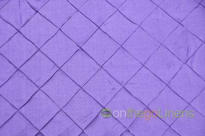 Pintuck 4x4 Fabric by the Yard | Diamond Taffeta Fabric | 52" wide | Multiple Colors |