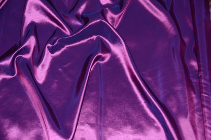 Stretch Taffeta Fabric by the Yard | Spandex Taffeta Fabric | 60" wide | Multiple Colors |