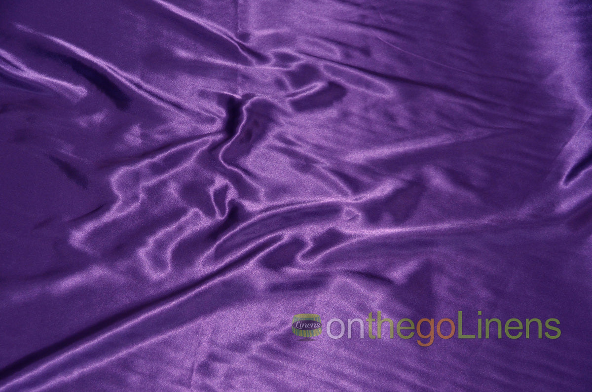 Soft Light Weight Medium Satin Fabric | Wholesale Satin Fabric for Decorative Use | 60" | 70 Yards |