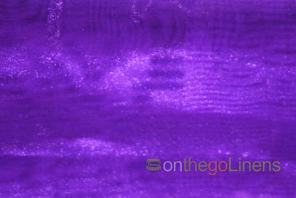 Crystal Organza Fabric by the Yard & Wholesale Bolt | Multiple Colors | 60" Wide | 100% Polyester |