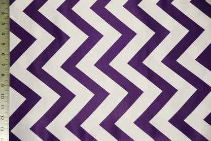 Lamour Satin Chevron Print Table Runners | Chevron Print Table Runners | Multiple Colors |