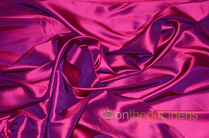 Stretch Taffeta Fabric by the Yard | Spandex Taffeta Fabric | 60" wide | Multiple Colors |