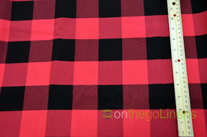 Buffalo Plaid Table Napkins | 19" x 19" Table Napkins | Multiple Colors |