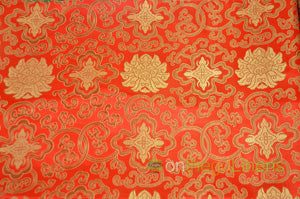 48" Wide Chinese Medallion Brocade Fabric by the Yard | Chinese Medallion Fabric | Multiple Colors |