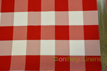Buffalo Plaid Event Drapery Panels | Gingham Checkers Drapery |
