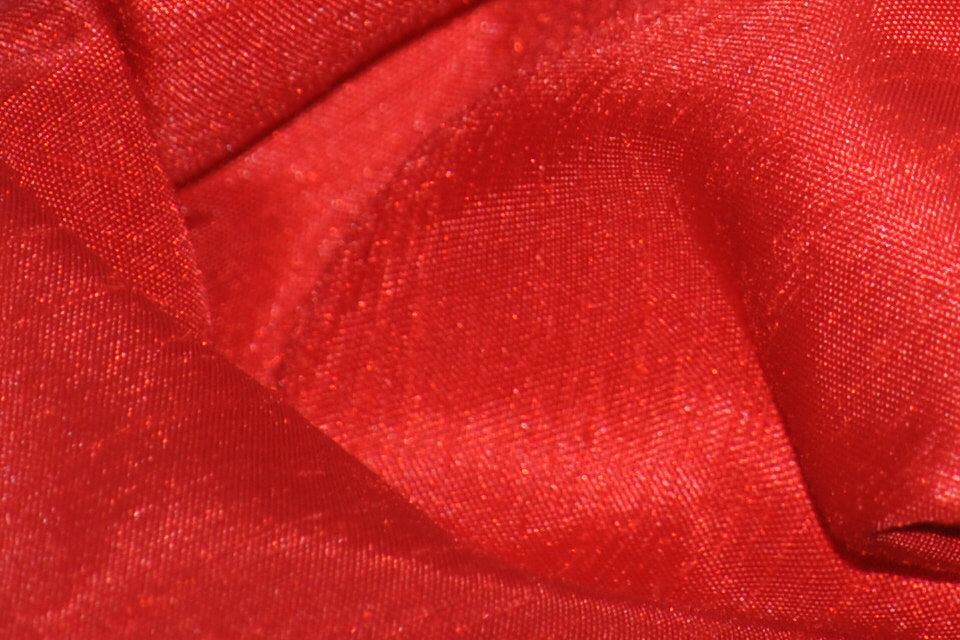 Shantung Satin Fabric by the Yard & Bolt | Reversible Silk Satin Fabric | 100% Polyester | 60" Wide | Multiple Colors |