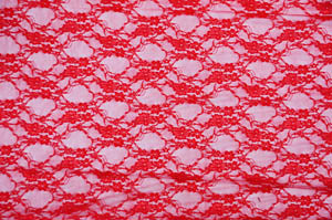 Vintage Stretch Lace Fabric | Giselle Stretch Floral Lace Fabric by the Yard | 58" Wide | Poly Spandex |