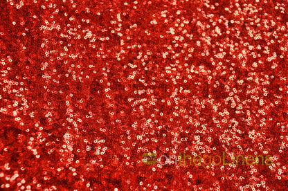 Glitz Mesh Sequins Fabric by the Yard & Bolt | 54" Wide | Multiple Colors |