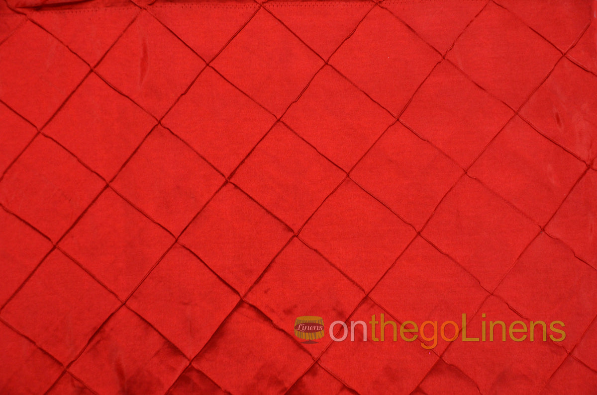 Pintuck 4x4 Fabric by the Yard | Diamond Taffeta Fabric | 52" wide | Multiple Colors |