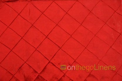 Pintuck 4x4 Fabric by the Yard | Diamond Taffeta Fabric | 52" wide | Multiple Colors |