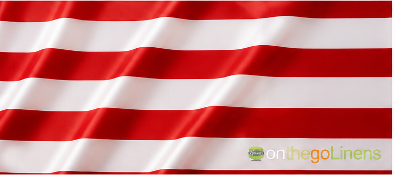 3.5" Stripe Lamour Satin Fabric by the Yard 60" Wide 100% Polyester