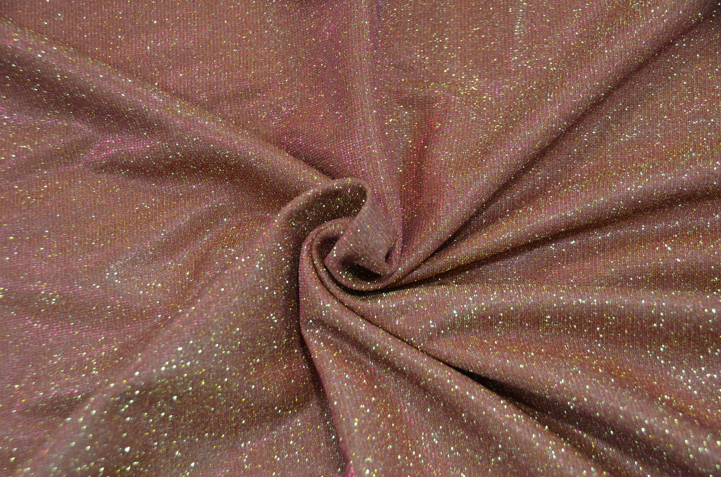 Spandex Glimmer Knit Fabric by the Yard | 56" Wide | Metallic Glitter Spandex Knit Fabric | 2 Way Stretch |