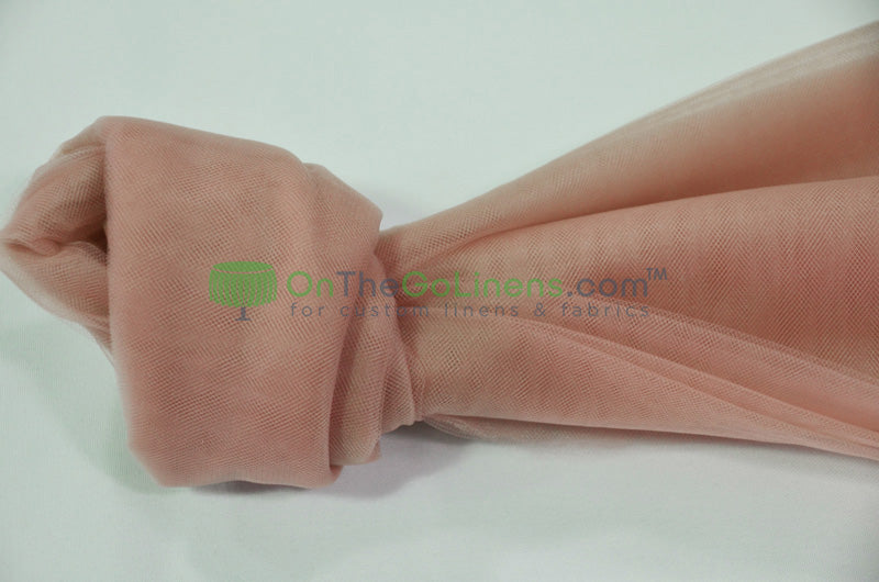 Bridal Tulle Wedding Dress Fabric | Wholesale 50 Yard Bolt | 100% Nylon | 108" Wide
