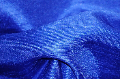 Shantung Satin Fabric by the Yard & Bolt | Reversible Silk Satin Fabric | 100% Polyester | 60" Wide | Multiple Colors |