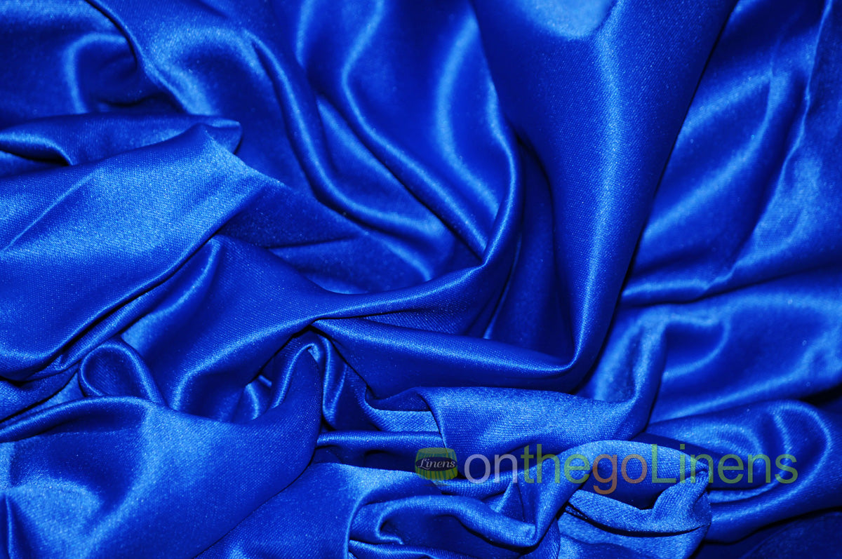 Lamour Satin Fabric by the Yard & Bolt | 100% Polyester Semi Dull Heavy Satin Fabric | 60" Wide | Multiple Colors |